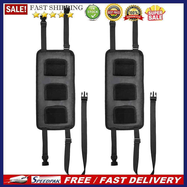 2pcs Vehicle Fishing Rod Holder Carrier Car Interior Tie Strap Tackle Storage