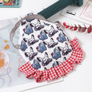Pet Feather Protector Cloth Elastic Cock Pattern Back Wing Protector (D) Newly