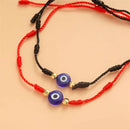 Jewelry Handmade Women Lucky Bracelet Evil Eye Bracelets Hand Rope Bangles