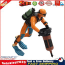 Diver Fish Tank Ornaments Aquarium Floating Landscape Decoration (Orange) Newly