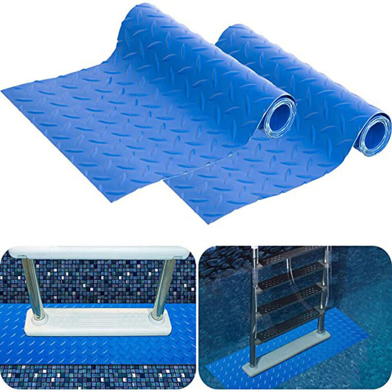 Swimming Pool Ladder Mat Rubber Protective Safety Step Pad for Bathroom Kit