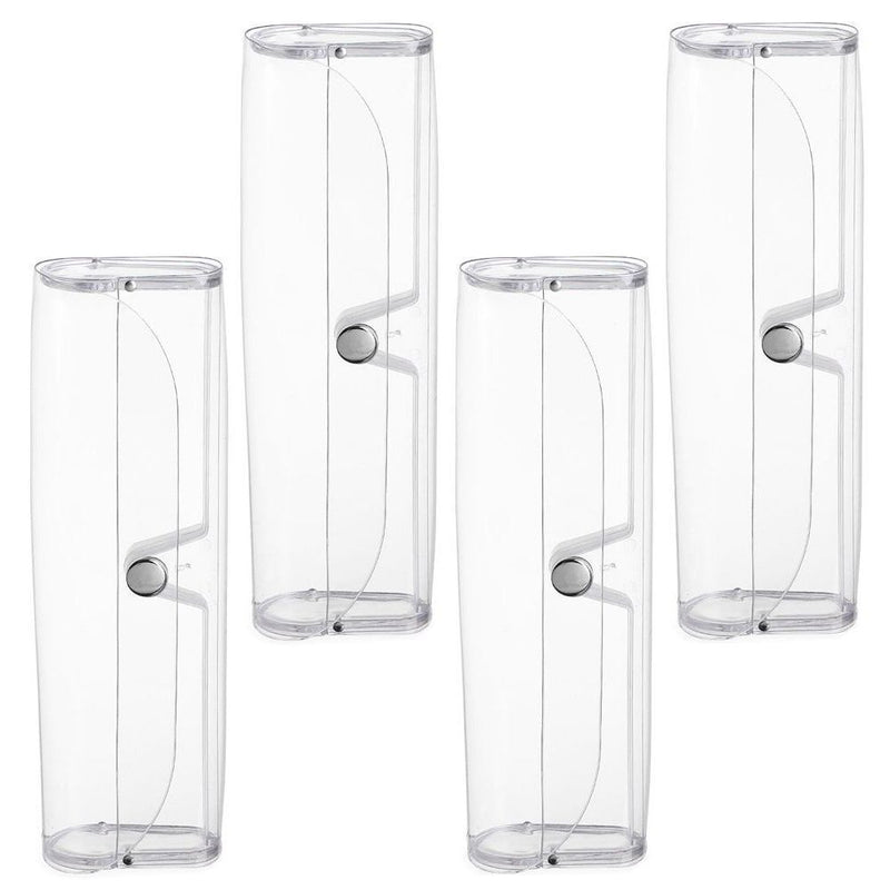 Waterproof Women Portable Eyeglasses Case Glasses Box Plastic Glasses Holder