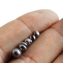 100pcs 0.2/0.5/0.8/1/1.5/2g Round Split Shot Fishing Weights Sinkers Assort