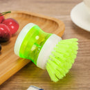 Handle 2 In 1 Soap Dispensers Pot Dish Brush Wash Pot Brush Cleaning Brushes