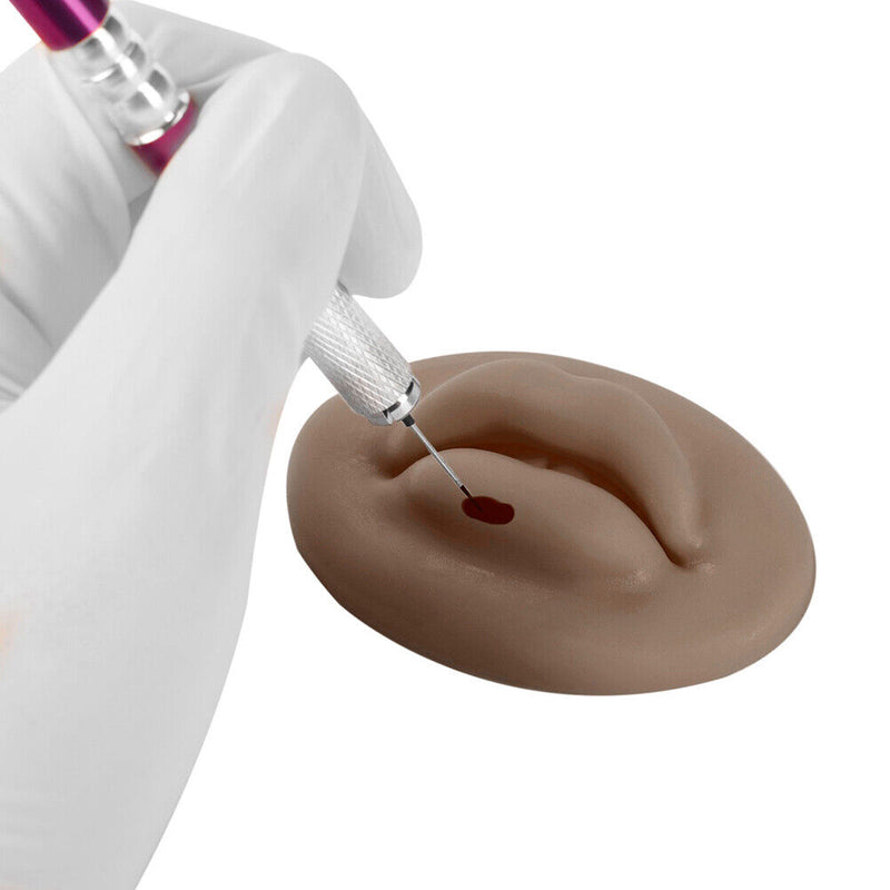 Permanent Makeup Practice Soft Elastic Silicone Practice Lips Skin for Beginners