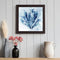 #A Ink Blue Flower Oil Paint By Numbers Kit DIY Acrylic Painting on Canvas Cra