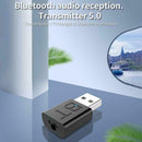 4 in 1 USB Bluetooth 5.0 Transmitter Receiver AUX Audio F S3 O7F1 For TV U0H3