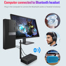 TX13 Bluetooth-compatible Audio Transmitter 3.5mm Jack Optical Fiber Coaxia