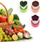 3pcs Star Heart Rabbit Shape Vegetables Cutter Cooking Baking Molds (C) Newly