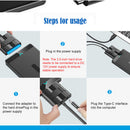 USB SATA Cable Type-C to SATA3.0 Adapter Computer Connectors for SSD Hard Drive