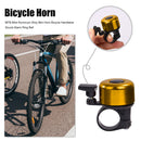 Bike Aluminum Alloy Mini Horn Bicycle Handlebar Alarm Ring Bell (Yellow) Newly