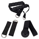 11 pieces / set TPE pull rope colorful grip resistance bands yoga fitness equipment