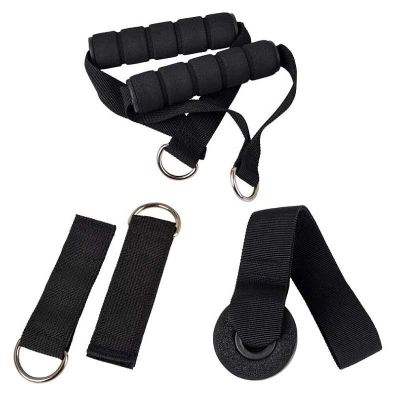 11 pieces / set TPE pull rope colorful grip resistance bands yoga fitness equipment