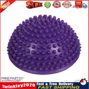 Inflatable Half Sphere Yoga Balls Massage Trainer Balancing Ball (Purple) Newly