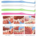 Orthodontic Interdental Brush Cleaning Soft Toothbrush Oral Care (White) Newly