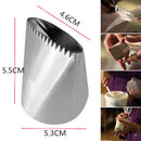 Supplies Baking Tool Icing Piping Cookies Mold Cake Decorating Sawtooth Nozzles