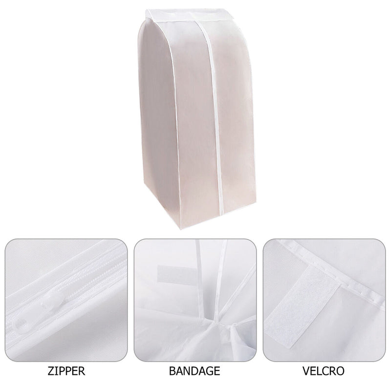 Garment Cover Bag, Clothes Clothing Storage Protector Organizer for Coats J