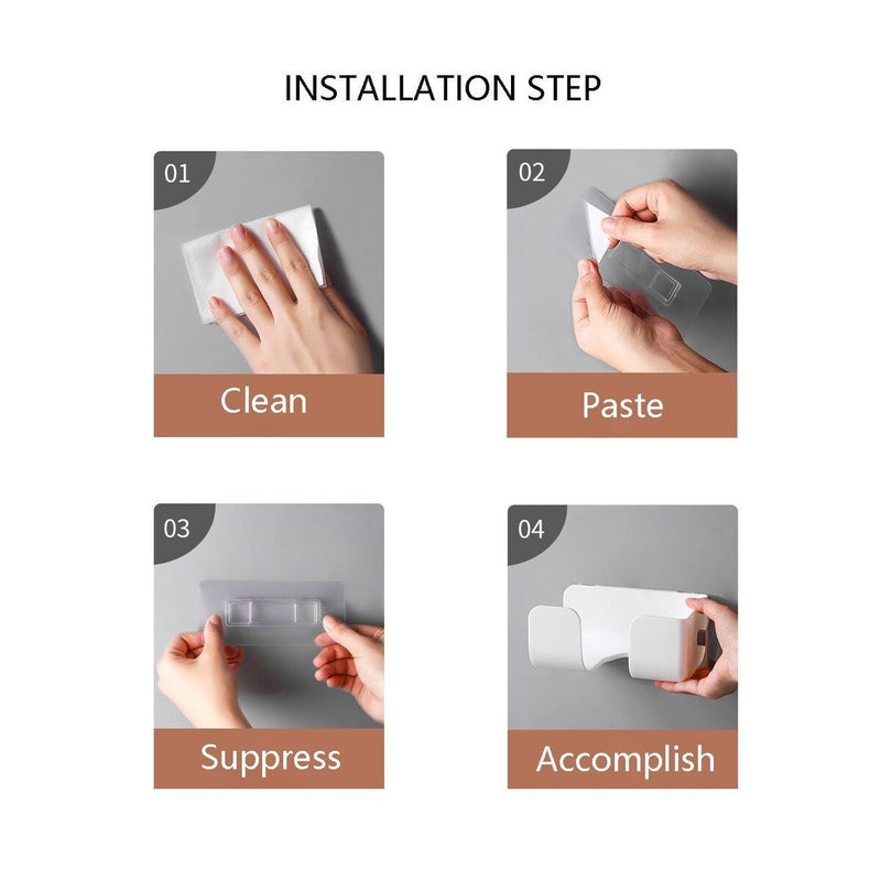 Wall Hanging Shelf Hair Dryer Bracket Hair Dryer Holder Hair Dryer Rack