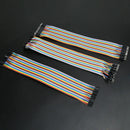 120pcs  Color Ribbon Line Breadboard Dupont Cable Jump Jumper Wire