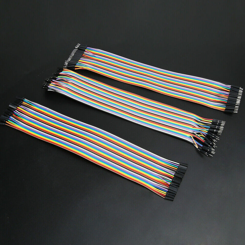 120pcs  Color Ribbon Line Breadboard Dupont Cable Jump Jumper Wire