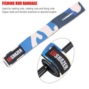 Fishing Rod Wrap Bundle Elastic Fishing Rod Fastening Strap Belts Rod Tie Holder