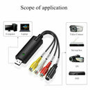 USB 2.0 Audio TV Video VHS to PC DVD VCR Converter Capture AU Adapters Card F2F2