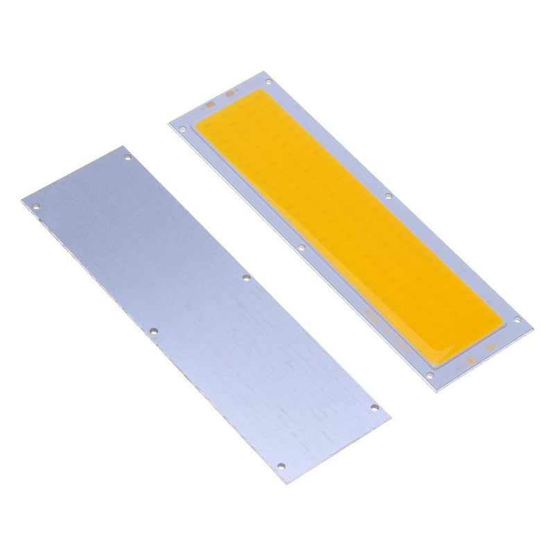 12V 10W COB Panel Light LED Strip Light Lamp Bulb 120X36mm Warm White Newly