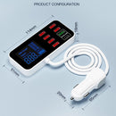 C Fast Charging Phone Charge Adapter Car USB Charger 6 Ports Multiport Charger