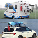 Red Safety Flag Kayak Canoe Towing Warning Flag Fishing Boat Accessory (A) Newly