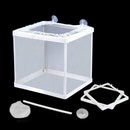 Aquarium Guppy Breeding Gauze Trap Box Tank Fish Baby Insulator Incubator Breeder