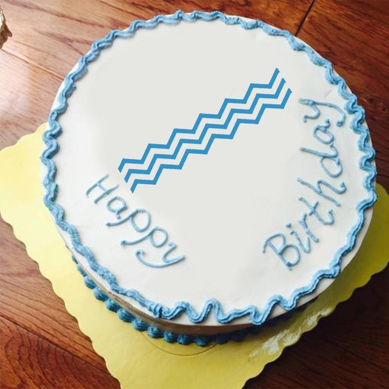 Occasitop Plastic Cake Stencils Flower Spray Mold DIY Fondant Stencil B