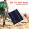 Outdoor Portable DIY Solar Cells Charger 136x110MM for 9-12V Battery Chargi