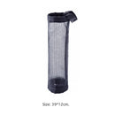 Reusable Grocery Bag Holder Nylon Hanging Trash Bags Store Organizer (C) Newly