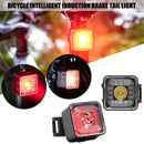 Smart Bicycle Tail Rear Light Auto Start Stop Brake IPX6 Waterproof Taillight`