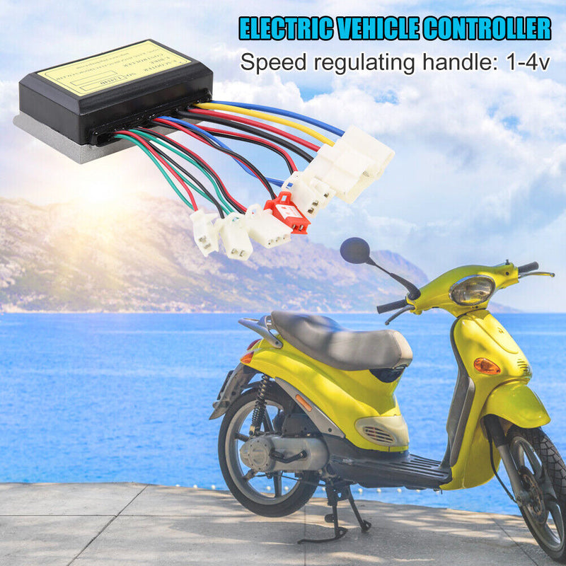 24V 250W Electric Bicycle Brushed Controller Box for Motor Scooter E-bike Parts