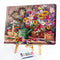 Table Flower Oil Paint By Numbers Kit DIY Drawing Picture for Adults Home Dec