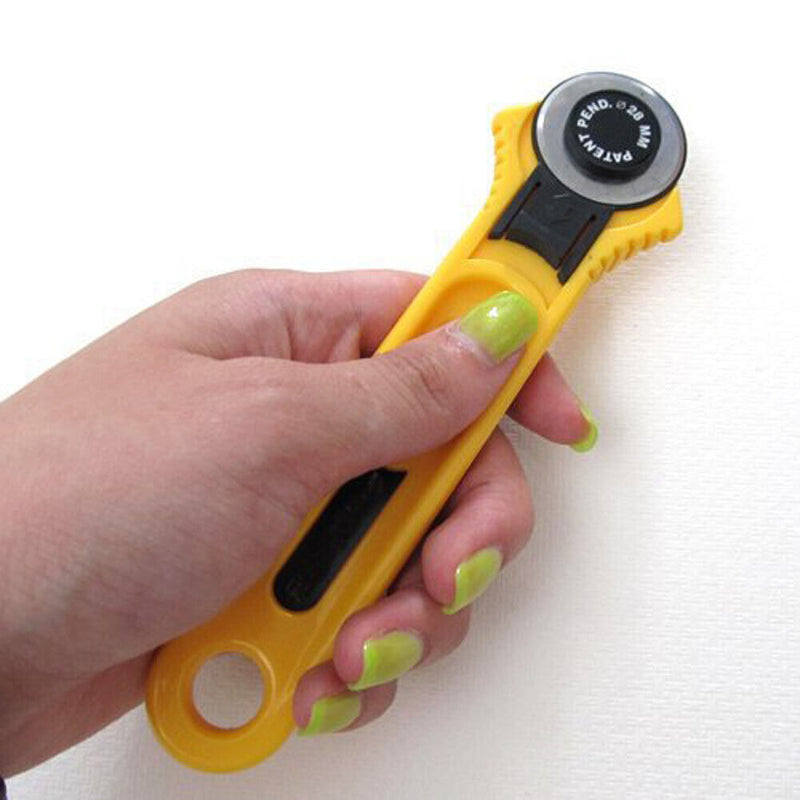 28mm Circular Cut Blade Patchwork Fabric Leather Craft Rotary Cutter Newly