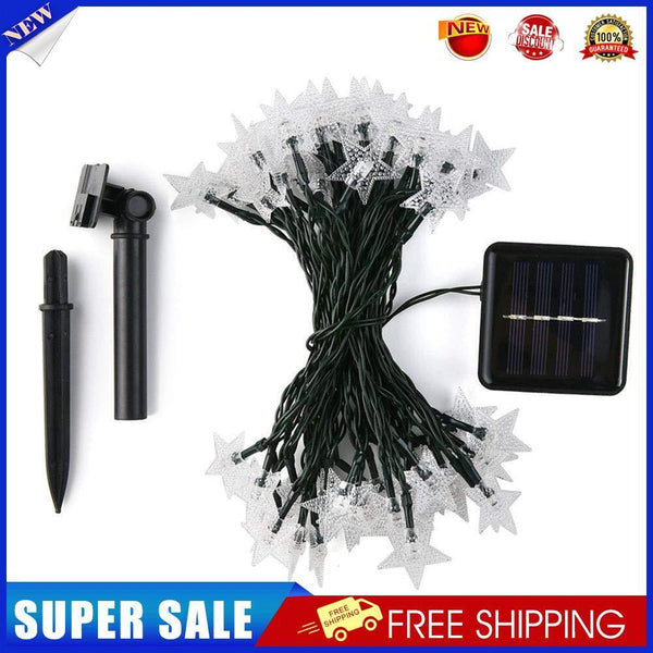 Solar Star String Lights Outdoor Fairy Garland Lamp Festival Decor (100LED)