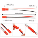 Long LED Downlight Cable Terminal Wire Connector 2 Pins Plug Male To Female