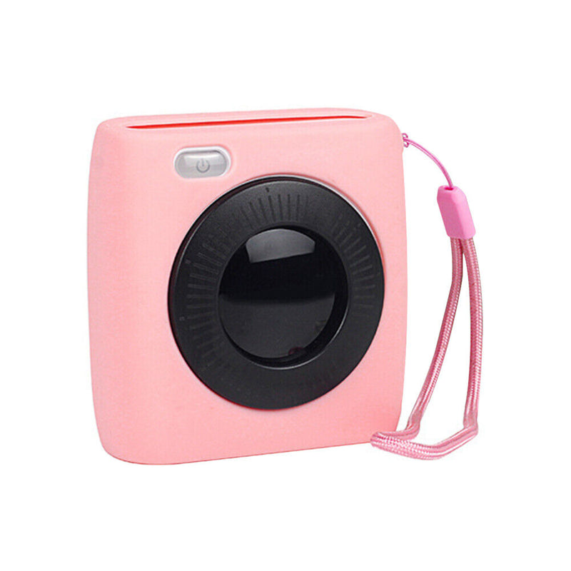 Silicone Protective Case Cover for Paperang P2 Mini Pocket Printer (Pink) Newly