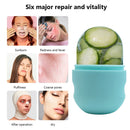 Silicone Ice Cube Tray Beauty Lifting Face Massager Facial Roller (blue) Newly