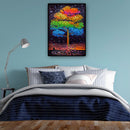 DIY Full Round Drill Rhinestone Diamond Painting Luminous Tree Handwork Home Art