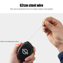 Retractable 3 Digit Combination Lock with 2 Feet Steel Wire Cable Lock for Bike