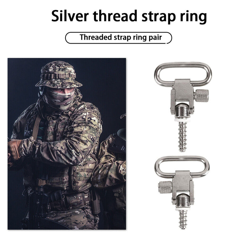 Metal Quick Detach Release Knurled Sling Buckle Lightweight Outdoor Accessories