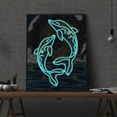 Diamond Painting Kits Dolphin Luminous Part Special-Shaped Drill Handicraft