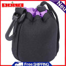 Waterproof Camera Lens Pouch Shockproof Drawstring DSLR Lens Soft Protective Bag