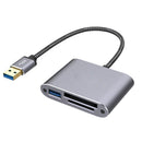 in 1 High Speed Memory Card Reade Data Transmission USB Expander USB 3.0 to XQD