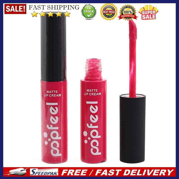 6pcs/set Waterproof Moisturing Matte Lipstick Long Lasting Lip Balm Kit (01