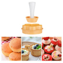 Non-stick Egg Tart Shells Mold Kitchen Smooth Rapid Prototyping Cupcake Mol