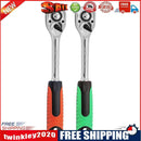 72 Teeth Ratchet Spanner Quick Release Socket Driver Allen Key Wrench (1/4)